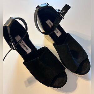 Steve Madden Jyia Platform Espadrille Wedge Sandals Size 8 M